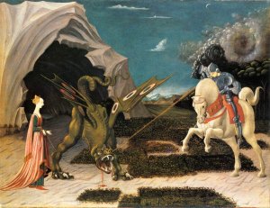 St. George and the Dragon c. 1456